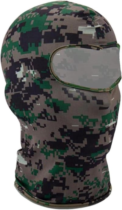 Gezichtsmasker Nekwarmer - Hoofdband Bandana - Bescherming Buiten - Ademend Koelend Materiaal - 32x21cm - Wit