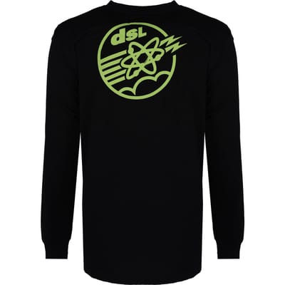 Diesel Longsleeve Just Mannen zwart