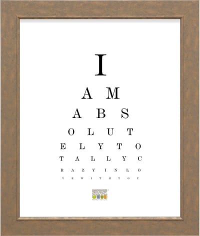 Deknudt Frames fotolijst S48SC3 - brons-grijs - breed - foto: 20x20 cm