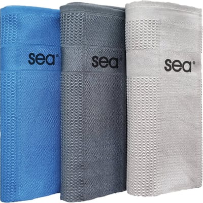 SEA® | Blauwe Serie | Microvezeldoekjes | Schoonmaakdoeken | Microvezel | Autodoeken | Microvezeldoeken | Schoonmaakdoekjes | 40x60cm | 3 Stuks