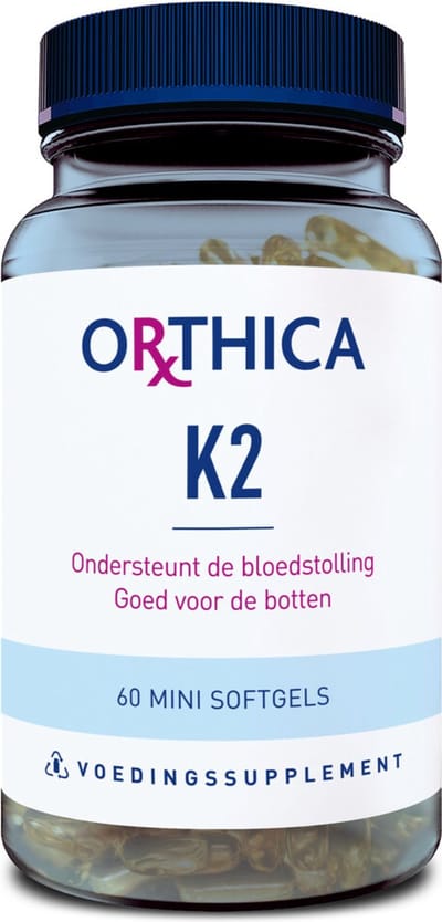 Orthica K2 - Vitamine K - 60 mini softgels