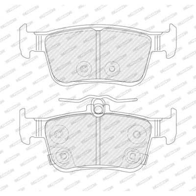 Remblokkenset, schijfrem PREMIER ECO FRICTION FERODO FDB5573
