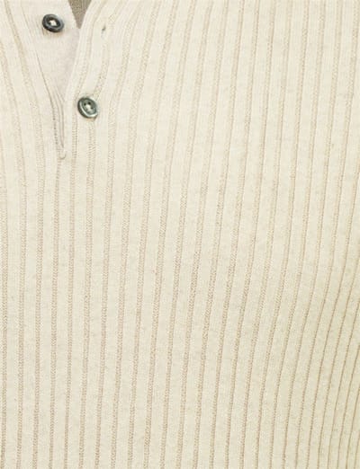 Born With Appetite poloshirt korte mouw beige