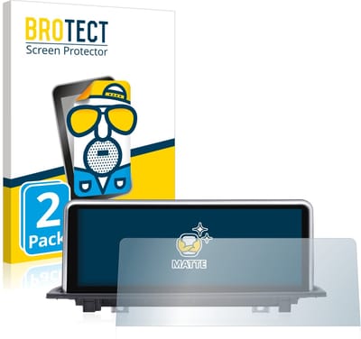 BROTECT - Screenprotector voor Dynavin BMW X1 F48, F49 (+2015) NBT - Folie Beschermfolie matte 2 Stuks