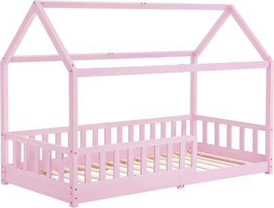 Kinderbed Marli - 90 x 200 cm - Roze