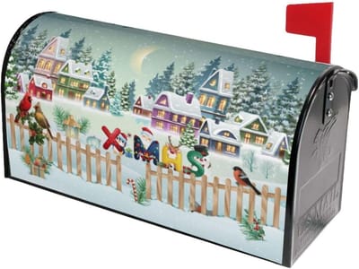Magnetische Kerst Buitenbushoes voor Standaard Formaat - Versiering voor Tuin en Postvak