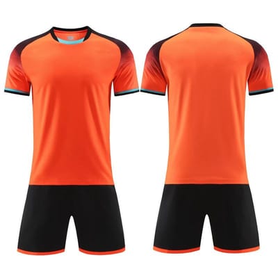 Voetbalpak Heren- en basisschoolleerlingen Voetbalsportkleding Kindertrainingskleding Korte mouwen Voetbalshirt Teamuniform 3XS