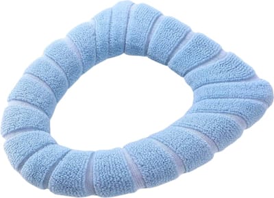 Nivard Wc Bril Hoes - Toiletbril Cover - Toiletbril - Wc Deksel - Wasbaar - Verwarmde Wc Bril - (Niet Elektrisch) - Warm - Blauw