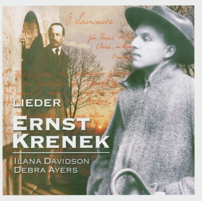 Ilana Davidson & Debra Ayers - Krenek: Lieder (CD)
