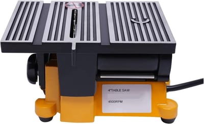 Elektrische Tafelzaag - Mini Cirkelzaag - Houtbewerking Ambachten - 90W Krachtige Motor - 4500rpm Snelheid
