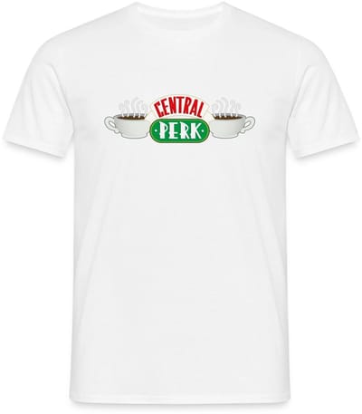 Friends Central Perk Logo T-Shirt Heren
