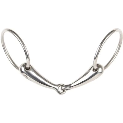 2-rings snaffle bit voor enkel paard Harry's Horse