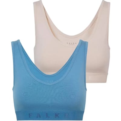 FALKE Daily Comfort Multipack ademend katoen beha dames veelkleurig - maat XS