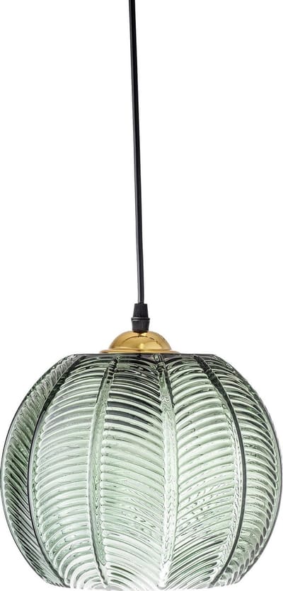 Bloomingville Glas Pendel Ø 22 cm - Groen