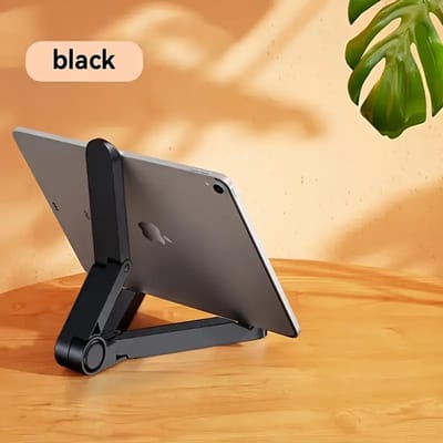 Universele tablet - Telefoon Standaard - Tablet houder - Telefoon houder - Geschikt voor iPad Galaxy Tab of e-reader - zwart