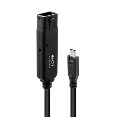 Lindy 43405 USB-kabel USB 3.2 Gen 2 (3.1 Gen 2) 5 m USB C Zwart