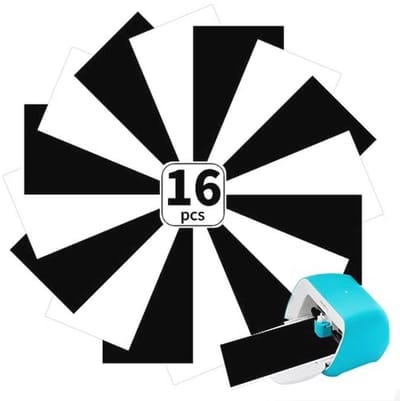 Smart Iron On Strijkfolie - 16 Stuks 14 x 30,5 cm - Vinyl met Warmteoverdracht voor Kleding en Stoffen