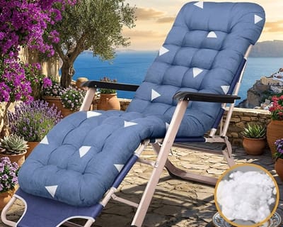 ComfortRelax Zero Gravity Ligstoel Verstelbaar Opvouwbaar 178x66x25 cm Tuin Ligbed Terrasstoel Campingstoel met Hoofdkussen – Casa Dorada