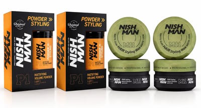 Nishman M11 Matte Clay Wax 150ml, Sterke Hold, Matte Finish voor Heren