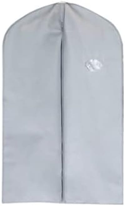 Kledinghoes Stof - Beschermhoes Kleding - Kleding Opbergen - Geurloos Materiaal - 1 Stuk - Grijs