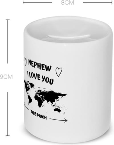 Akyol - mom i love you this much koffiemok - theemok - rood - Mama - geweldige moeder - liefste moeder - verjaardag - cadeau - kado - bedankje - geschenk - 350 ML inhoud