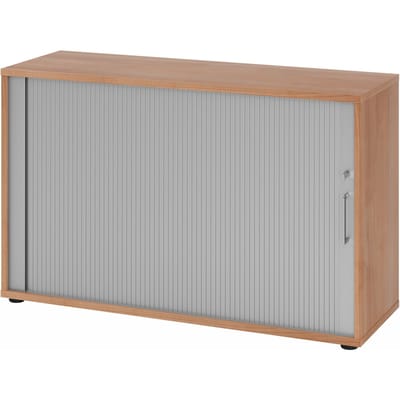BETA 1732S | Rollladekast | 2 OH - Walnoot Metalen handvat