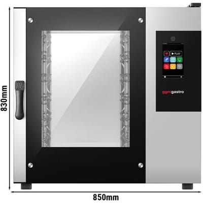 GGM Gastro Bäckerei-Kombidämpfer - Touch - 6x EN 600x400 - inkl. Waschsystem