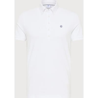 Blue Industry Button-down polo |