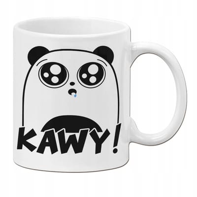 Grappige Panda Koffiemok voor Kantoor - Leuk Cadeau