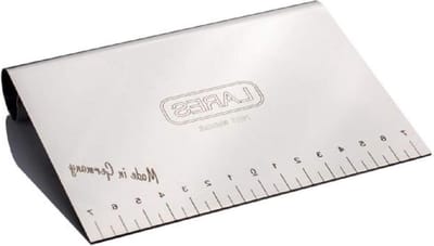 Deegkaart 15 cm Roestvrij Staal - Taartsnijder met Schaalverdeling - Made in Germany Taartsnijder