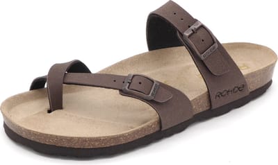 Rohde Dames Slipper - 5594-72 Bruin - Maat 38