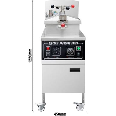 GGM Gastro Elektrische Hochdruckfritteuse - 24 Liter - 13,5 kW - Manuell