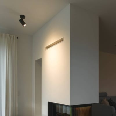 SLV Asto Tube plafondspot GU10 1-lamp zwart