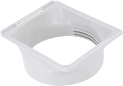 Duurzame Verbindingsstuk voor Airconditioning, 14cm Flexibele Slang, Adapter voor Vierkante naar Ronde Aansluiting, Ideaal voor Mobiele Airco's en Ventilatiesystemen