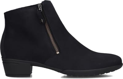 Hartjes 172.0173 City Boot Enkellaarsjes - Enkelboots met rits - Dames - Blauw - Maat 38,5