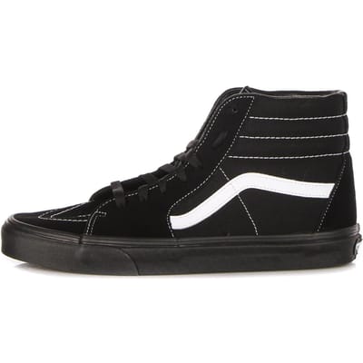 Hoge herenschoen Sk8-hi Suedecanvas/zwart