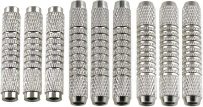 Set van 9 Vervangende Dart Vaten in 3 Verschillende Gewichten (10g, 12g, 14g) voor Precisietraining