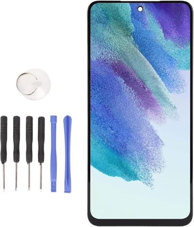 Schermvervanging voor S21 Fe 5G, 6.4 Inch LCD Display Touchscreen Digitizer met Reparatieset voor SM G990B/G990U/G990W/G990E/G990N
