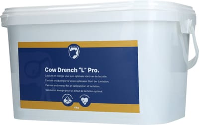 Excellent Cow Drench "L" Pro - Aanvullend Diervoer Koeien - Calcium en Energie - 4 kg - Boerderijdieren - Melkkoeien - Mineraalvoeder