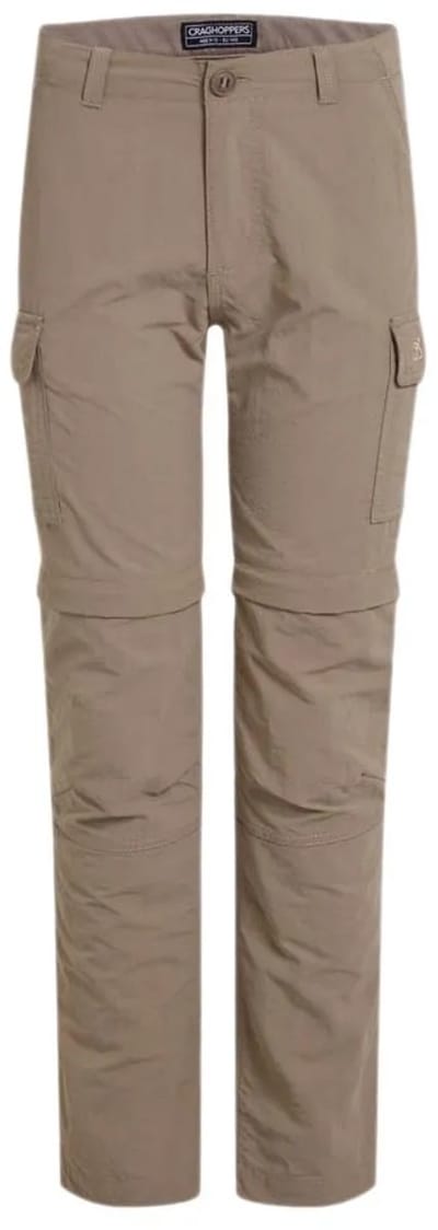 Craghoppers Nosilife Convertible Converteerbare Broek Beige 7-8 Years Kinderen