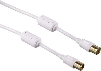 Hama antennekabel flexi-slim coax 1.5m 95dB 3sterren