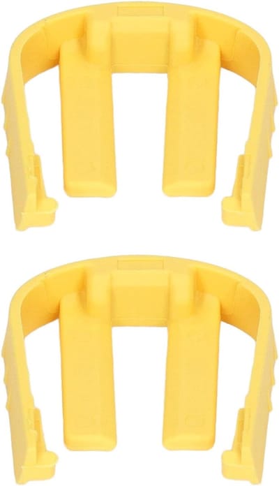 2-delige Gele C-Clips - Geschikt voor Karcher K2 K3 K7 Drukspuitpistools