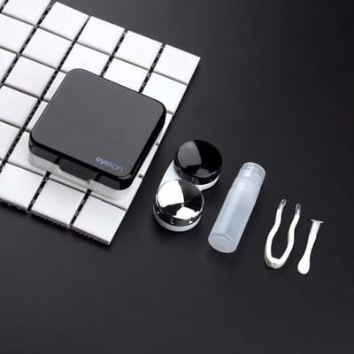 Eyekan lenzenhouder kit deluxe ZWART