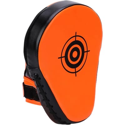 Cibles de frappe pour les poings de boxe pour les athlètes de Kickboxing, de Kicking, de Punching Outil d'entraînement pour le Muay Thai Orange Fluorescent orange fluorescente