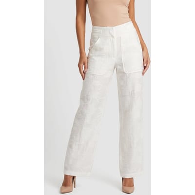 IRO Paris Freyanne Trouser Off White Maat: 34 | Pantalons Outlet | Dames | Wit