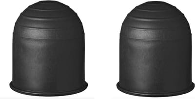 Famanu - Trekhaakbeschermkap rubber/kunststof Ø50 mm, universeel voor auto, camper of aanhanger