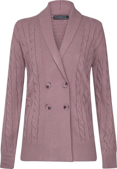 Felix Hardy Gebreide Cardigan - Vest Dames Roze - M
