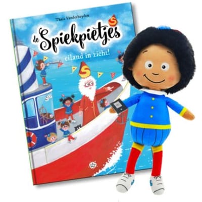 De Spiekpietjes, Pakket Eiland In Zicht! + Spiekpietje Dickie - De Spiekpietjes - Thaïs Vanderheyden