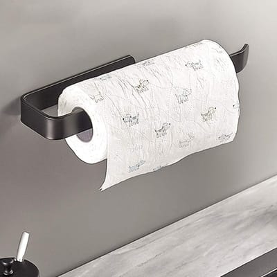 Keukenrolhouder voor Wandmontage - Ruimtebesparende Papierrolhouder - Eenvoudige Installatie - Geschikt voor Diverse Keukenrollen - Duurzaam Ontwerp - Gemakkelijk te Reinigen