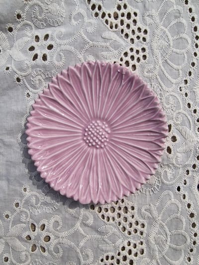 Bordje Daisy - Licht Roze - Light Pink - Pink - Roze - Bloom - Madeliefje - Bloemenbordje - Bloemen Schaaltje - Sieraden Schaaltje - Petit Four Bordje - Theezakjes Schaaltje - Flower
